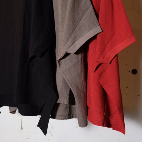 ORDINARY FITS オーディナリーフィッツ " LINEN WIDE PULLOVER TEE"