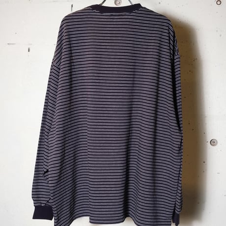 EVCON エビコン"BORDER WIDE L/S T-SHIRT"