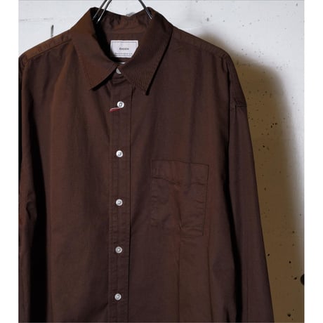 EVCON エビコン"Sero Regular Collar Shirt" シャツ