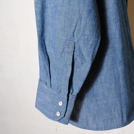 ORDINARY FITS オーディナリーフィッツ "CHAMBRAY WESTERN SHIRTS" シャンブレーウエスタンシャツ