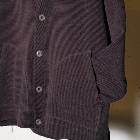 CURLY カーリー "CLASSIC LIGHT WAFFLE CARDIGAN"カーディガン
