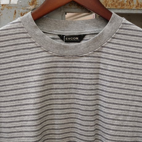 EVCON エビコン"BORDER WIDE S/S T-SHIRT"
