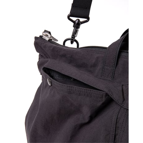 hobo ホーボー"HELMET BAG NYLON OXFORD ONIBEGIE® DYED"