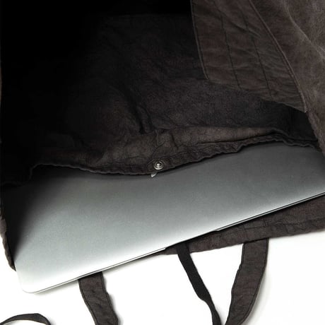 hobo ホーボー"2WAY TOTE BAG DUCK CANVAS KAKISHIBU DYED" トートバック