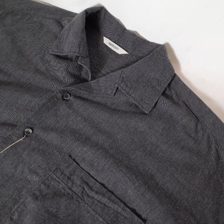 HARVESTY ハーベスティ"CHAMBRAY S/S JUMBO SHIRT"シャンブレー 半袖ジャンボシャツ