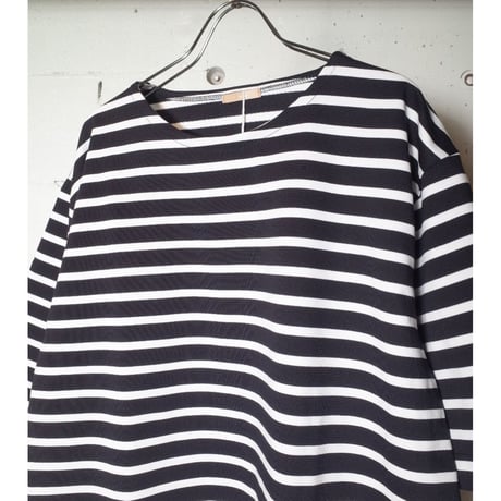 LAMOND ラモンド "ORGANIC COTTON BORDER BASQUE SHIRT＂バスクシャツ