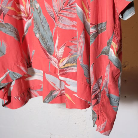 HARVESTY ハーベスティ"HAWAIIAN PRINTED RAYON S/S JUMBO SHIRTS" ジャンボシャツ