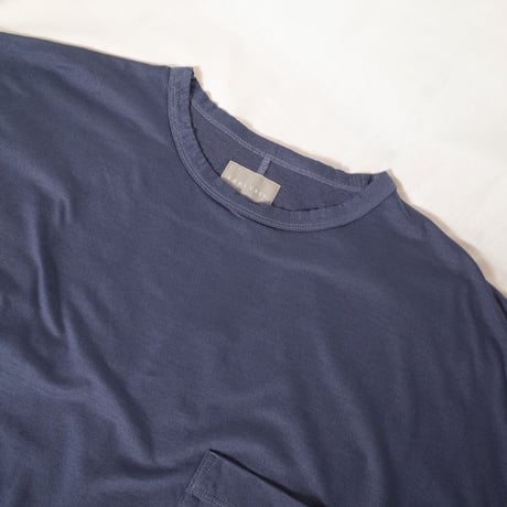 CURLY カーリー "2TONE D/S TEE “VISCOSE”カットソー