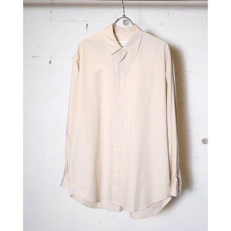 PERS PROJECTS パースプロジェクト "HENRIK L/S R.C SHIRTS “pin stripe”"