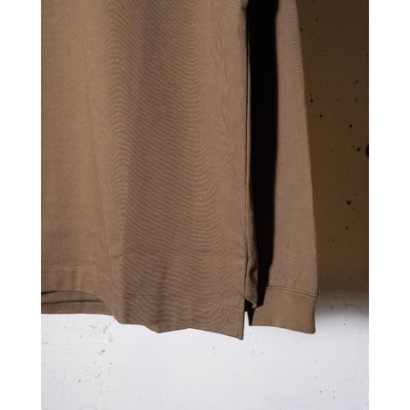 CURLY カーリー "HEAVY PLATING TEE L/S"  カットソー