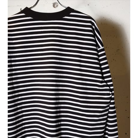 PERS PROJECTS パースプロジェクト "DEVIN L/S TEE “border”"