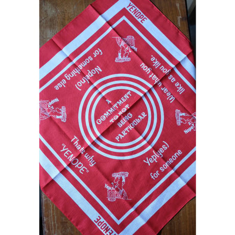 YENOPE イエノープ "Roic Bandana"ロイックバンダナ