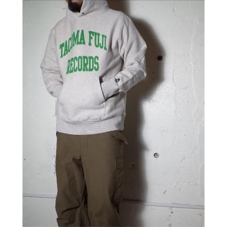 TACOMA FUJI RECORDS タコマフジレコード "TACOMA FUJI COLLEGE HOODIE ’21 designed by Shuntaro Watanabe"パーカー