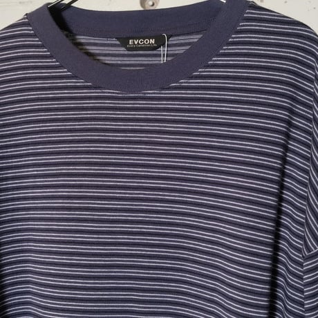 EVCON エビコン"BORDER WIDE L/S T-SHIRT"
