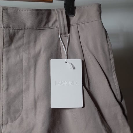 LAMOND ラモンド "SUPIMA TENCEL SHORTS"スーピマテンセルショーツ