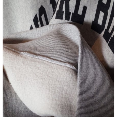 TACOMA FUJI RECORDS タコマフジレコード "NO MORE BEER COLLEGE LOGO SWEATSHIRT designed by Shuntaro Watanabe"