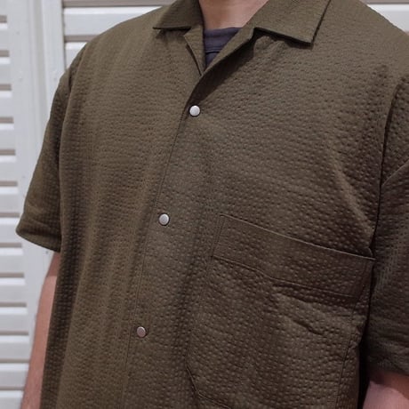 CURLY / PROSPECT S/S SHIRTS “SEERSUCKER”
