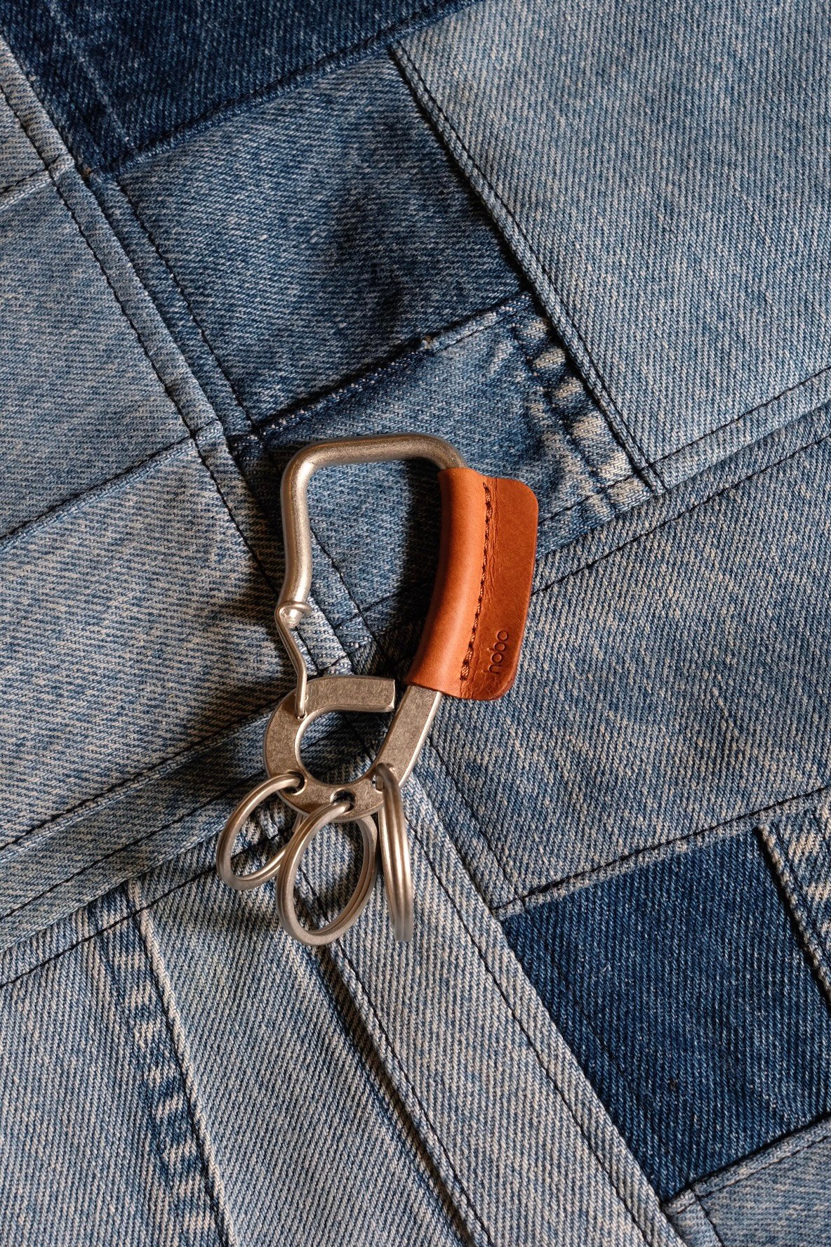 未使用新品 hobo(ホーボー) CARABINER KEY RING hobo ホーボー 