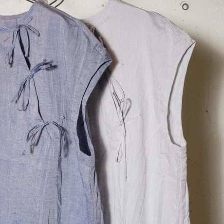 (g) グラム "FRONT RIBBON BLOUSE"フロントリボンブラウス