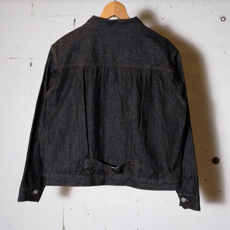 HARVESTY ハーベスティ"BLACK DENIM JACKET"