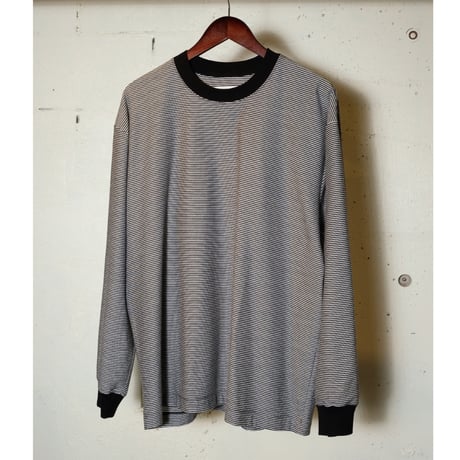 PERS PROJECTS パースプロジェクト "VICTOR L/S BLIND BORDER TEE"