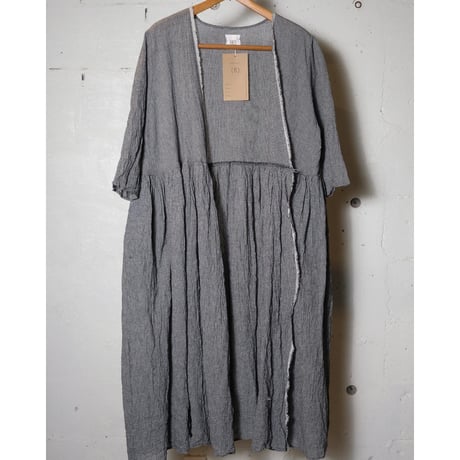 (g) グラム "FABRIC EAR CACHECOEUR ONE PIECE" ファブリックイヤーカシュクールワンピース
