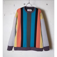 CURLY カーリー "STRIPE COLOR BOUCLE P/O -multi-"