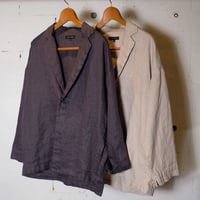 TRAVAIL MANUEL トラバイユマニュアル "フレンチリネンツイル ラスティックJKT"