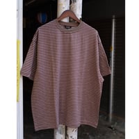 EVCON エビコン"BORDER WIDE S/S T-SHIRT"