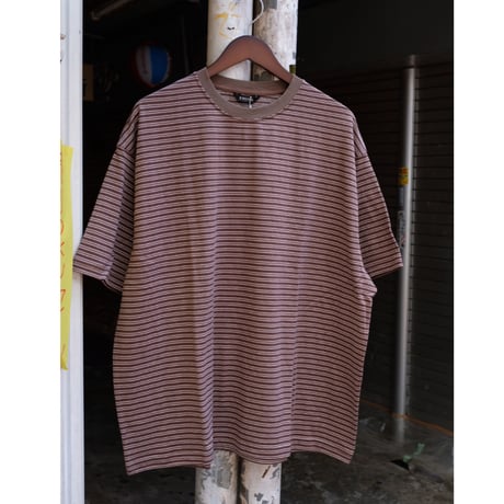 EVCON エビコン"BORDER WIDE S/S T-SHIRT"
