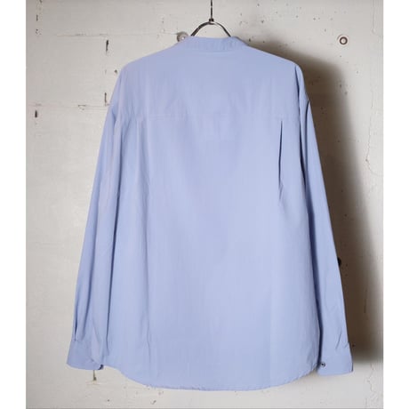 LAMOND ラモンド "Durable Band Collar Shirts Jacket"バンドカラーシャツ