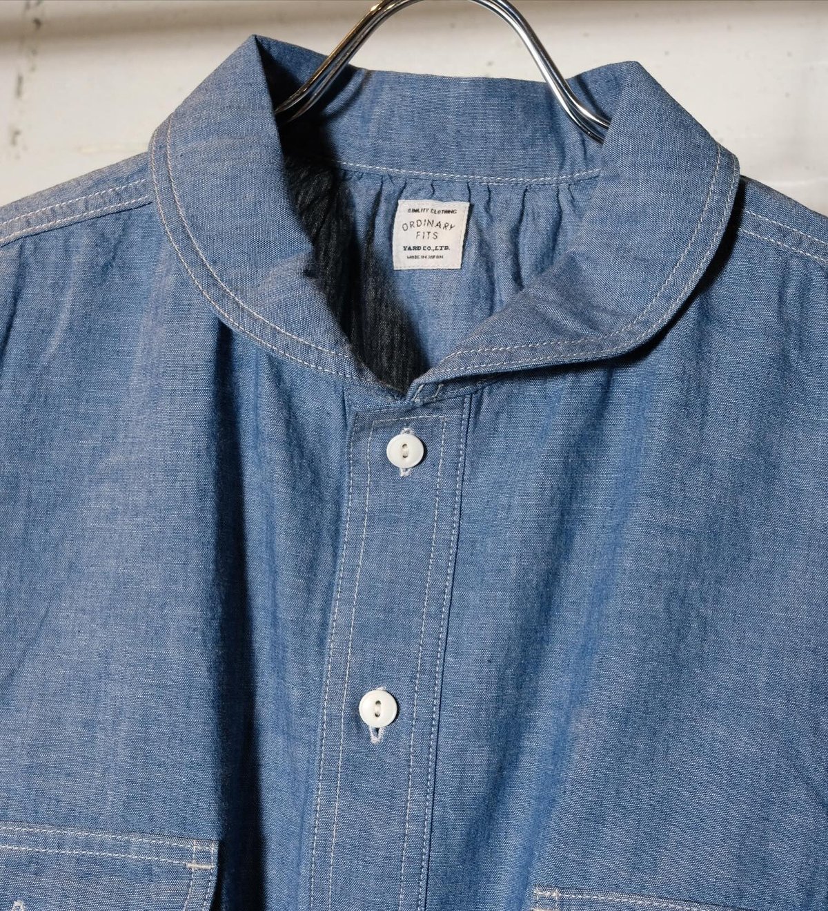 トップス ORDINARY FITS CHAMBRAY PULLOVER SHIRTS fit=scale-down,w=1200