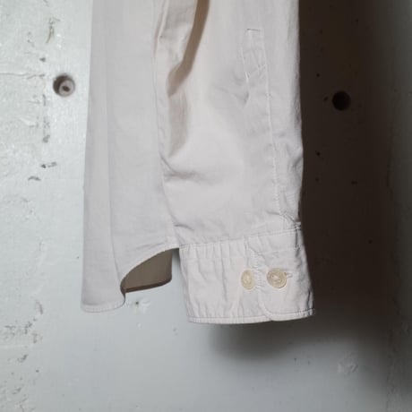 MANUAL ALPHABET マニュアルアルファベット "LOOSE FIT REGULAR COLLAR SHT"