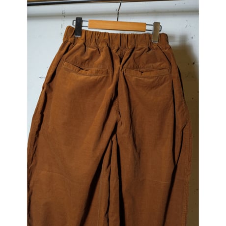 HARVESTY ハーベスティ "CORDUROY EASY CIRCUS PANTS"