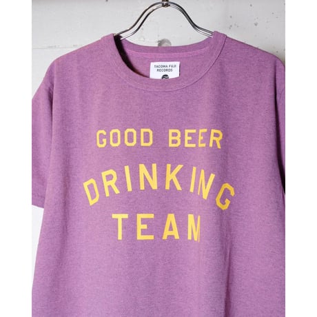 TACOMA FUJI RECORDS タコマフジレコード "GOOD BEER DRINKING TEAM designed by Shuntaro Watanabe"