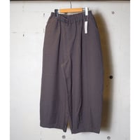 HARVESTY ハーベスティー"RELAXING TWILL CROPPED EASY CIRCUS PANTS"