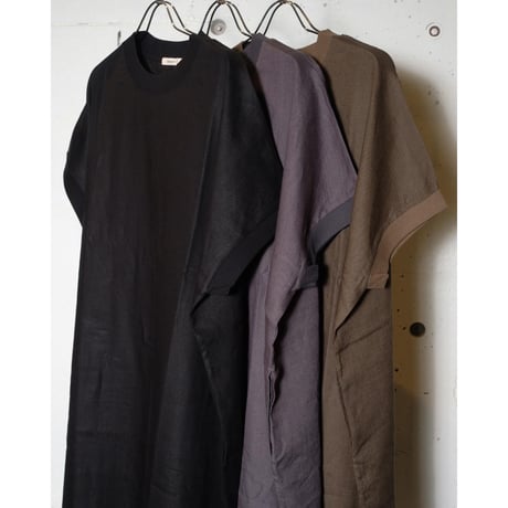 ORDINARY FITS オーディナリーフィッツ "LINEN RIB DRESS"リネンリブドレス