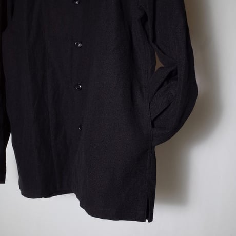 LAMOND ラモンド " WOOL LINEN TUMBLER SHIRT JACKET"シャツジャケット