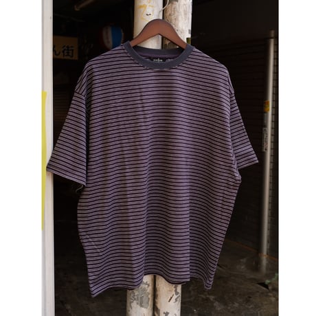 EVCON エビコン"BORDER WIDE S/S T-SHIRT"