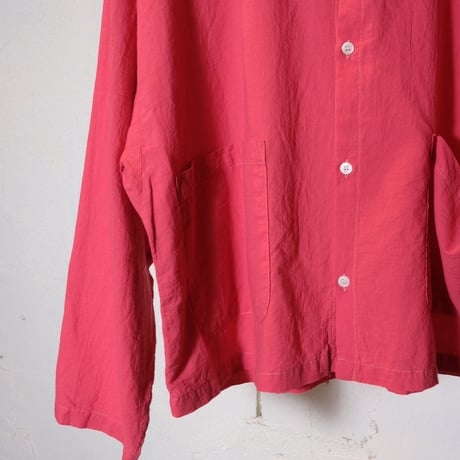 HARVESTY ハーベスティー "COTTON DYED LAWN ATELIER CARDIGAN "
