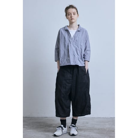 (g) グラム "LINEN OVAL PANTS"