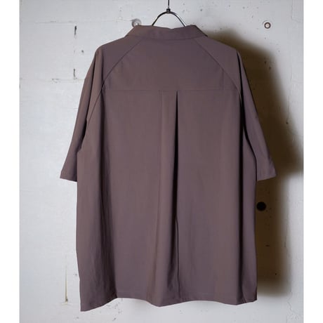 CURLY カーリー "SPLIT RAGLAN SHIRT -solid-"スプリットラグランシャツ