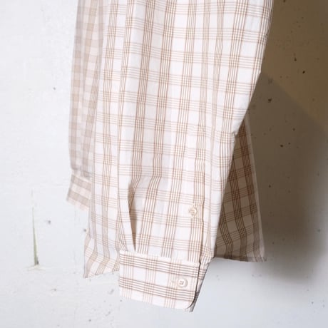 LAMOND ラモンド "Soft Cotton Band Collar Shirts ＂バンドカラーシャツ