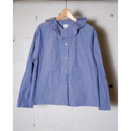(g) グラム "NECK TUCK FRILL BLOUSE" ネックタックフリルブラウス