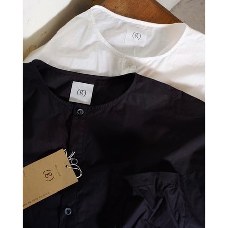 (g) グラム "TYPEWRITERCLOTH PAJAMA SHIRT" タイプライタークロスパジャマシャツ