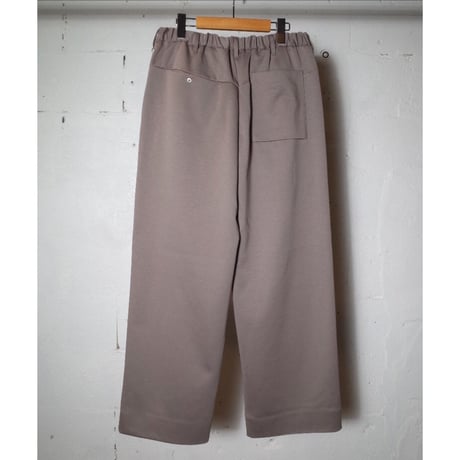 CURLY カーリー "DOUBLE KNIT WIDE PANTS"パンツ