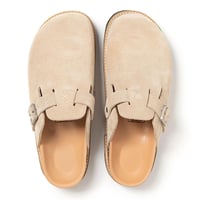 hobo ホーボー "SLIP ON CLOG SANDALS COW SUEDE"サンダル