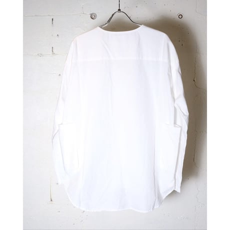(g) グラム "TYPEWRITERCLOTH PAJAMA SHIRT" タイプライタークロスパジャマシャツ