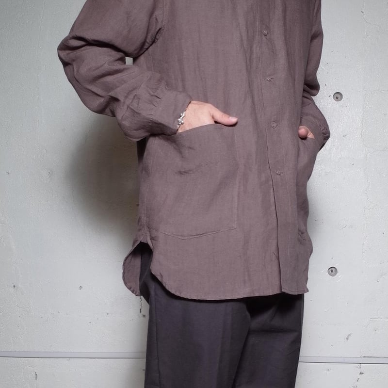 A VONTADE アボンタージ ”Gardener Shirts L/S - Linen -
