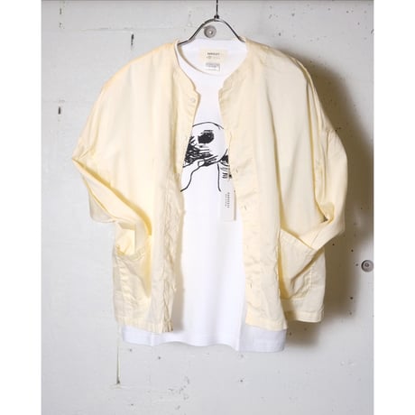 HARVESTY ハーベスティ"PRINTED T-SH (DONT&COFFEE)"